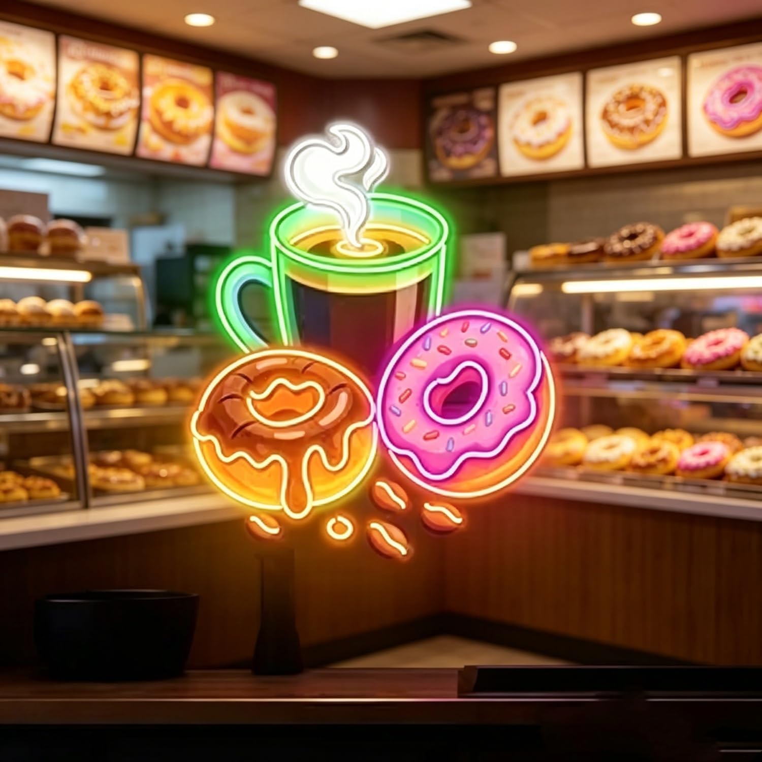 Commercial Kitchen Light - Letreiro de Neon LED em Formato