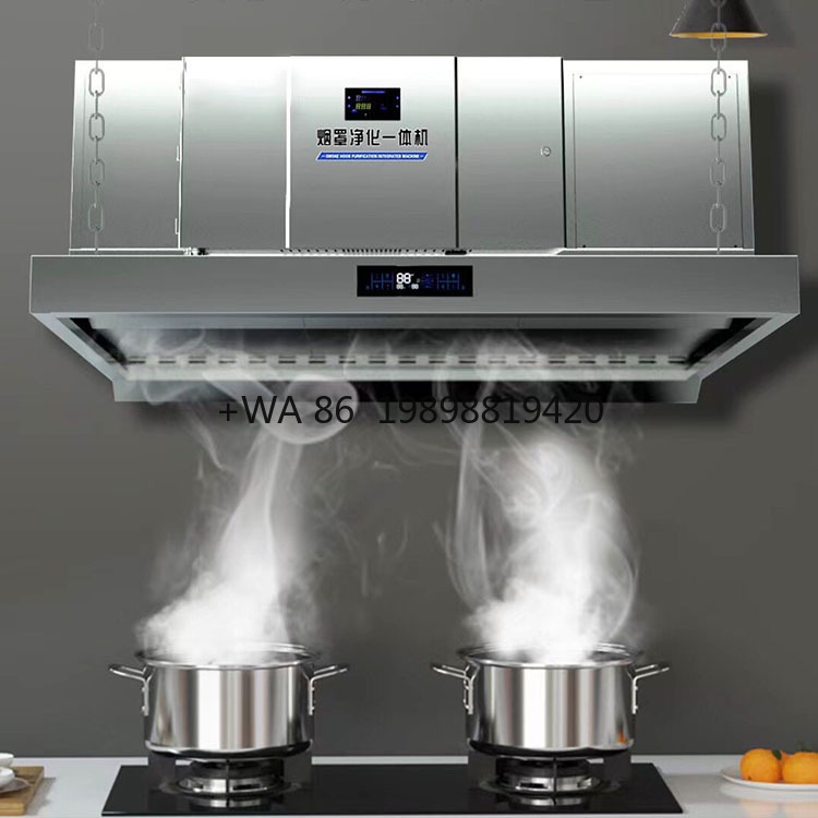 Commercial Kitchen Vent Hood - Exaustor de exaustão, restaurante, hotel, cozinha,