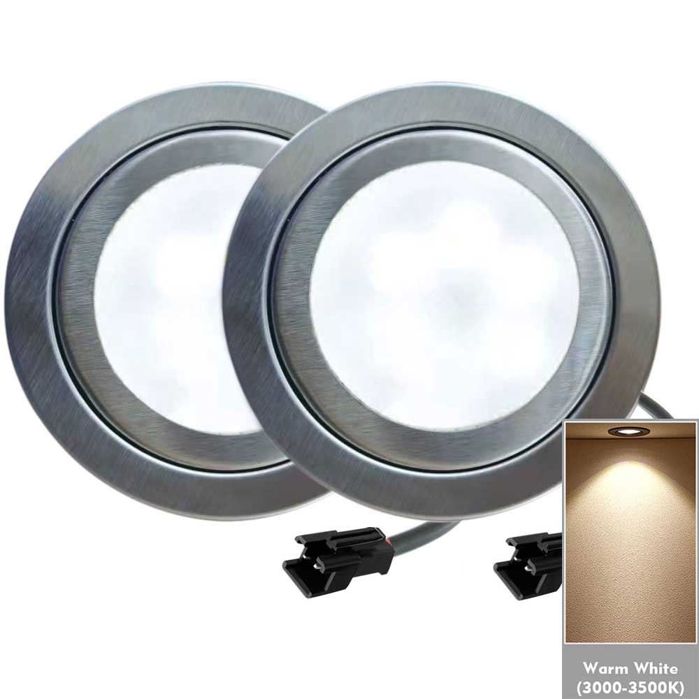 Commercial Kitchen Hood Installation - 2x Lâmpada LED de Aço Inoxidável
