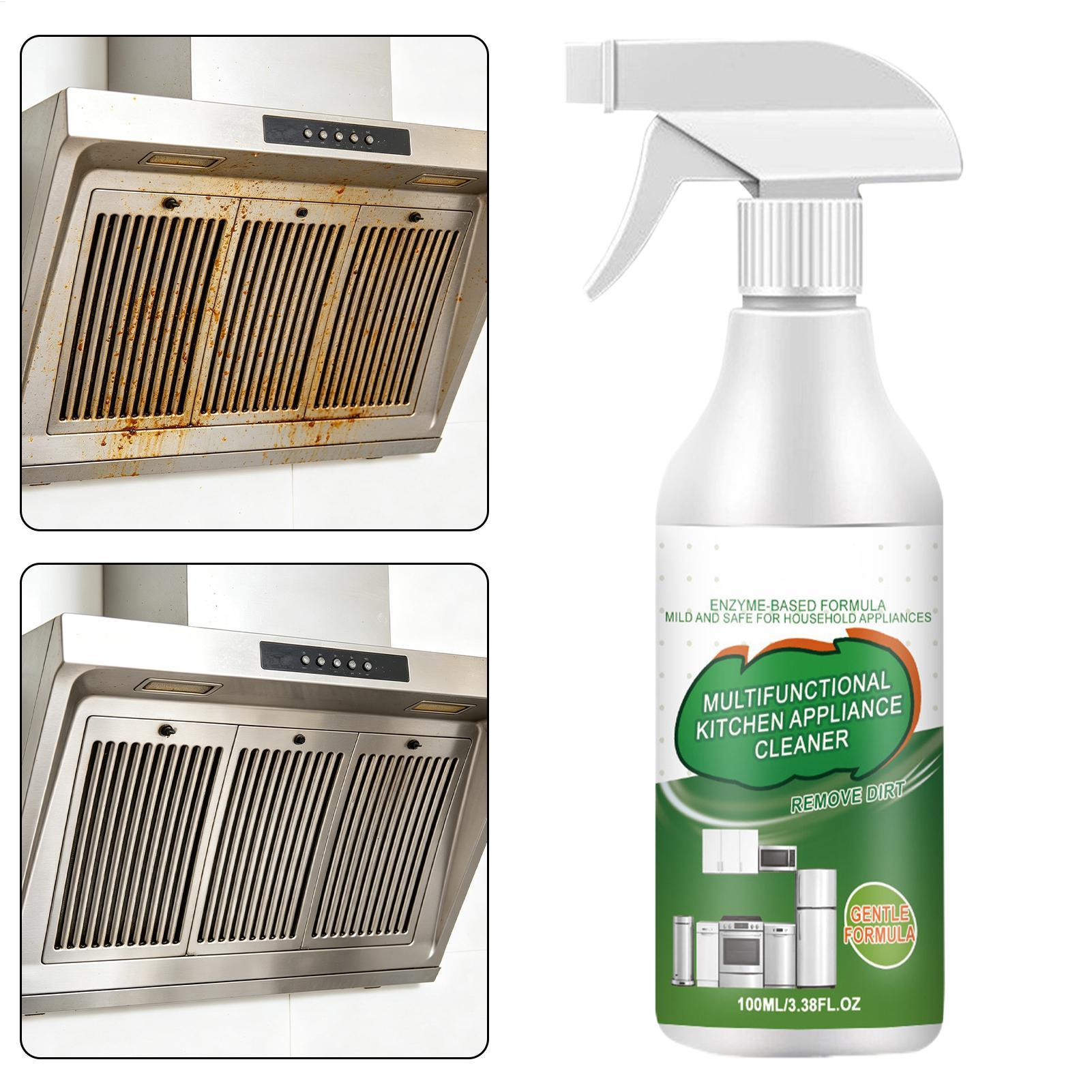 Commercial Kitchen Grease Cleaner - Spray Limpador de Espuma Enzimática Multiuso
