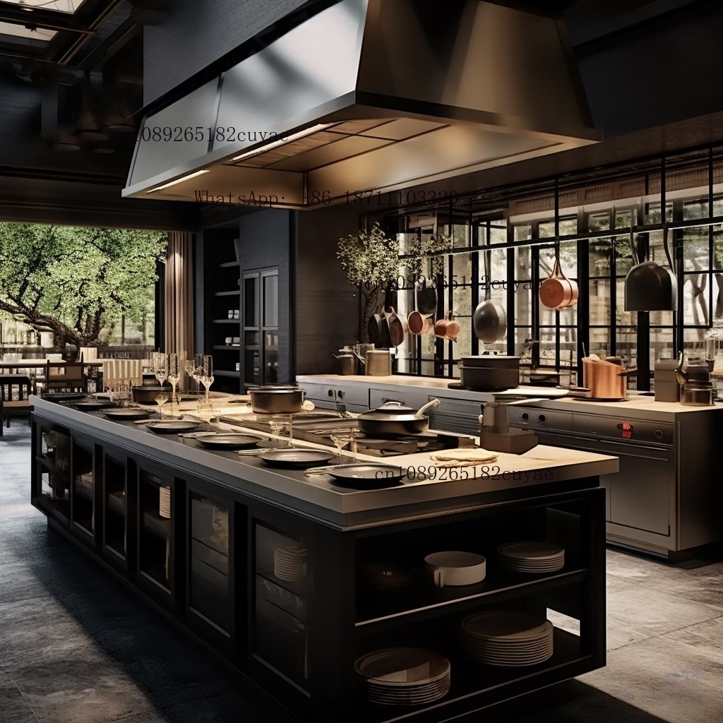 Commercial Kitchen Parts & Service - Armário de Cozinha JINGSHUN 3D com