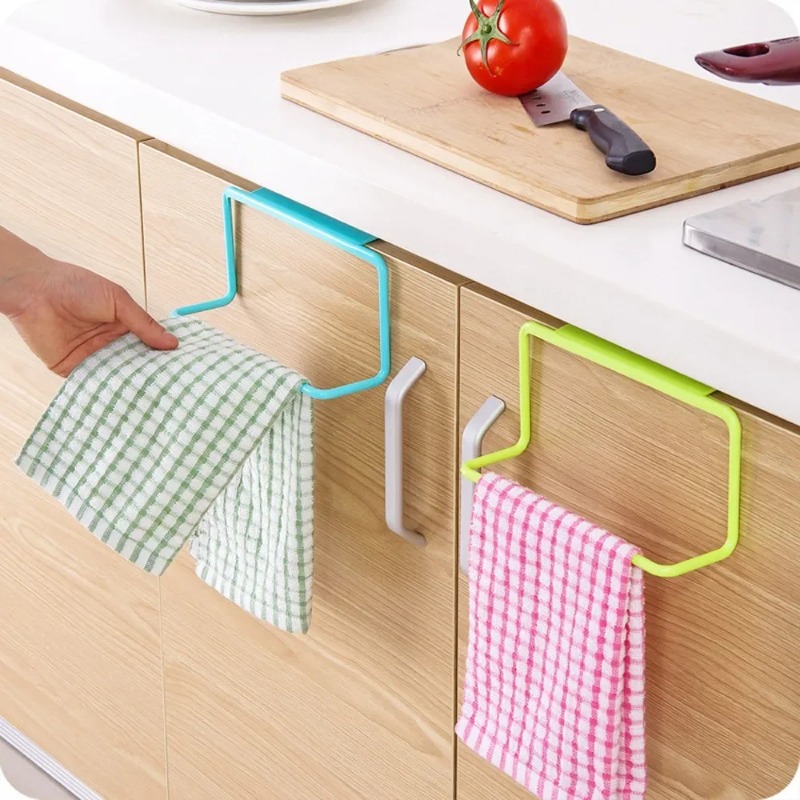 Commercial Kitchen Towels - 1pc plástico pendurado titular toalheiro multifuncional
