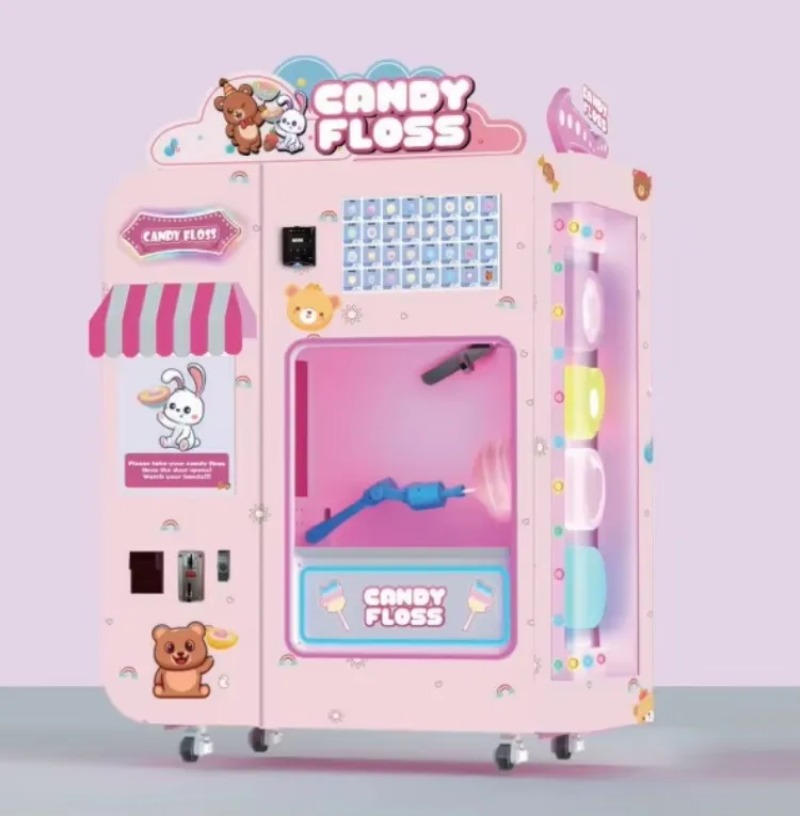 Candy Floss Machine Commercial - Máquina de Venda Automática de Algodão