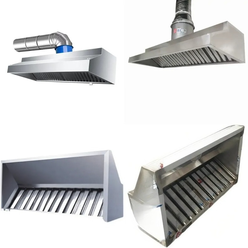Commercial Kitchen Vent Hood - Kitlalong Sistema de Exaustão de Fumaça