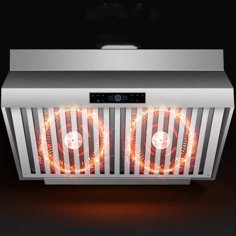 Commercial Kitchen Vent Hood - Coifa Comercial de Aço Inoxidável de