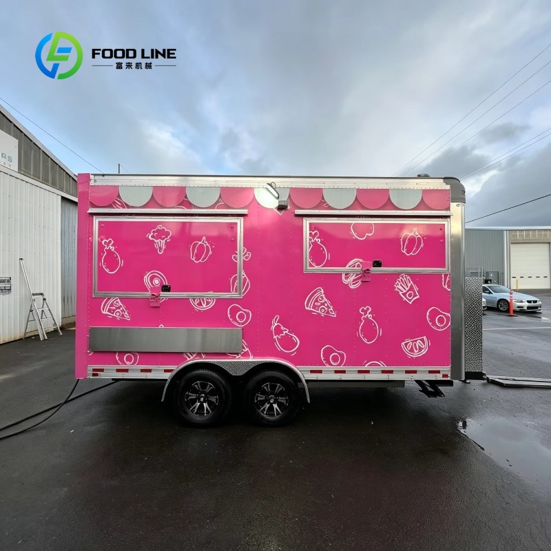 Commercial Kitchen Vendor - Carrinho de Comida Portátil Personalizado com