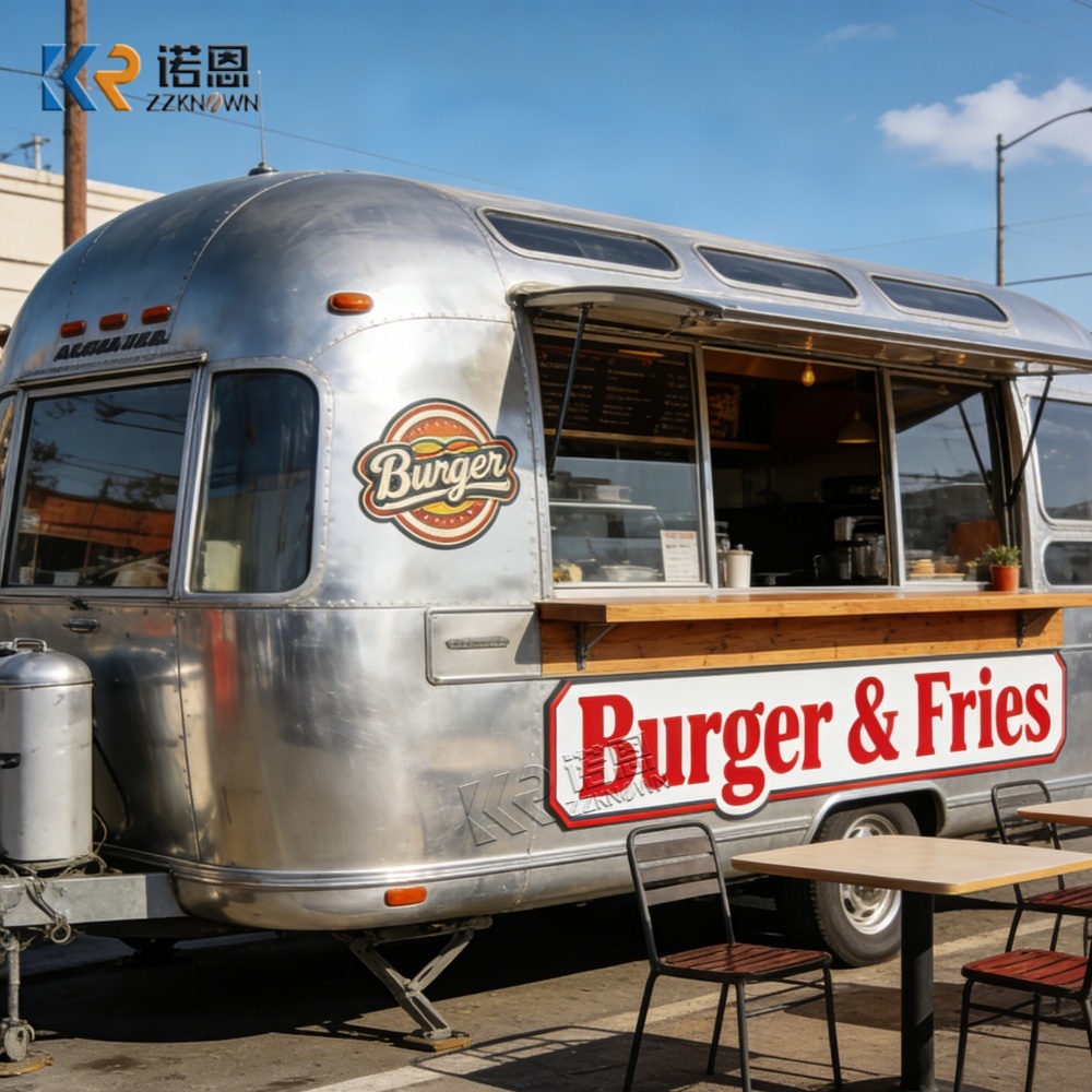 Commercial Kitchen Windows - Trailer Móvel Comercial para Alimentos com