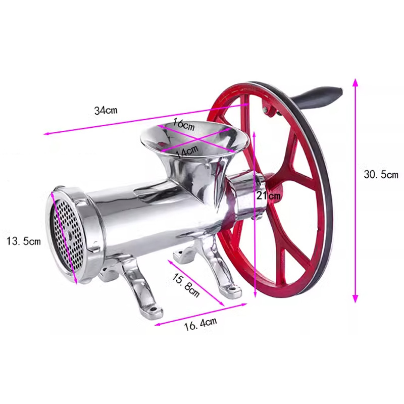 32 #   Moedor de carne manual  - Meat Slicer Machine avaliação e preço
