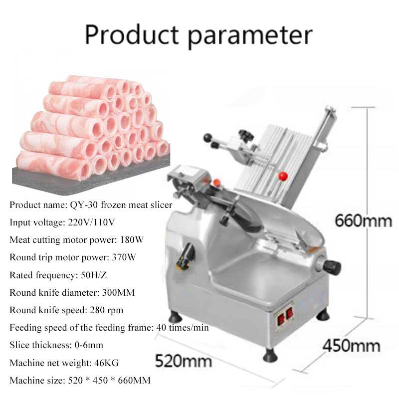 Máquina Automática de Fatiar C - Meat Slicer Machine avaliação e preço