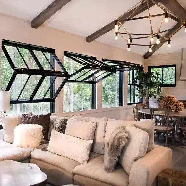 -Vanela dobrável vertical de l - Commercial Kitchen Windows avaliação e preço