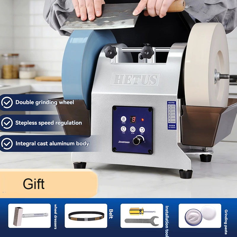 Afiador de Facas Elétrico de 1 - Commercial Kitchen Knife Sharpener avaliação e preço
