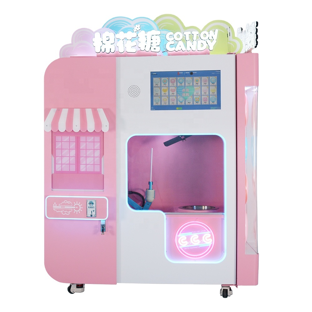 Máquina Comercial de Algodão D - Candy Floss Machine Commercial avaliação e preço