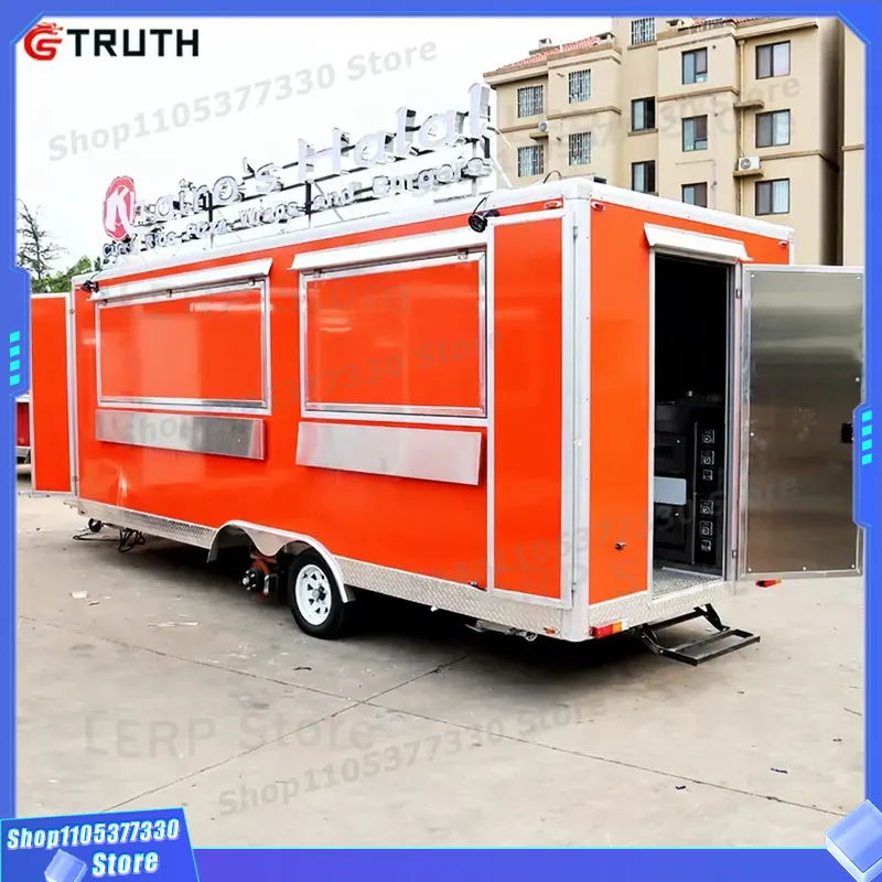 Trailer de Comida Móvel Totalm - Commercial Kitchen Vendor avaliação e preço