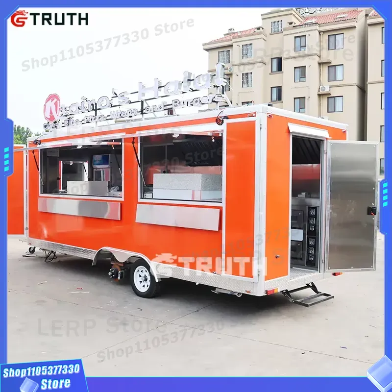 Trailer de Comida Móvel Totalm - Commercial Kitchen Vendor avaliação e preço