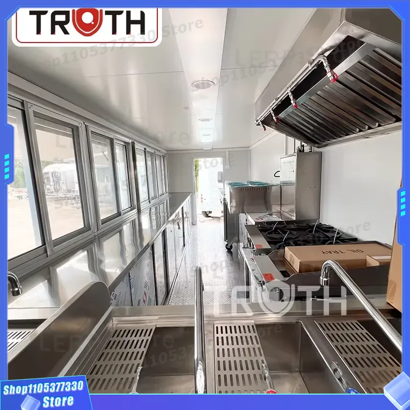 Trailer de Comida Móvel Totalm - Commercial Kitchen Vendor avaliação e preço