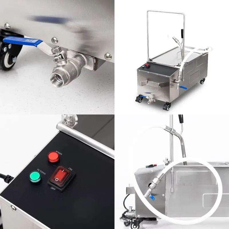 Máquina de Filtragem de Óleo d - Commercial Kitchen Parts & Service avaliação e preço