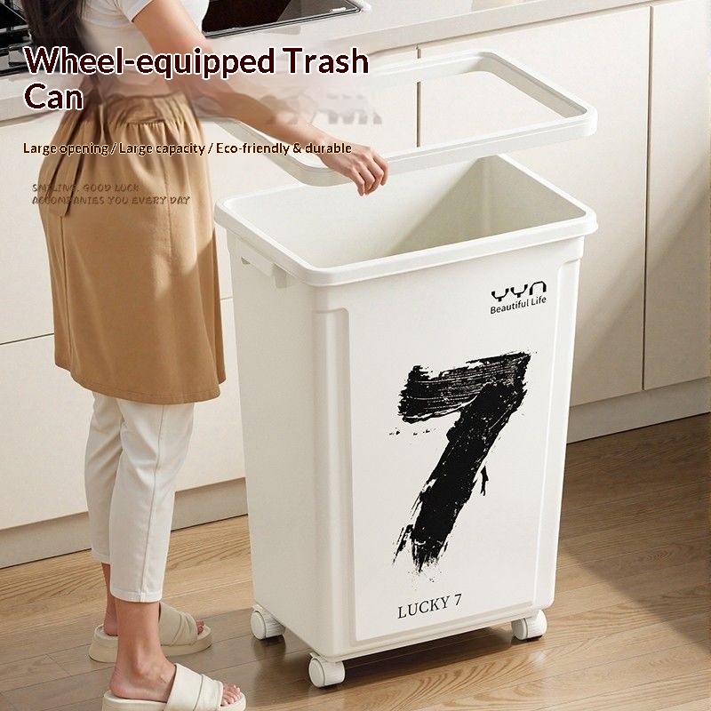 Lixeira Comercial com Rodas de - Commercial Kitchen Garbage Can avaliação e preço