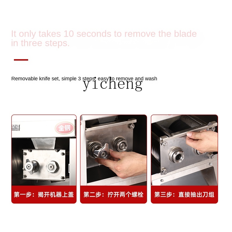 Fatiador de Carne Elétrico Com - Meat Slicer Machine avaliação e preço