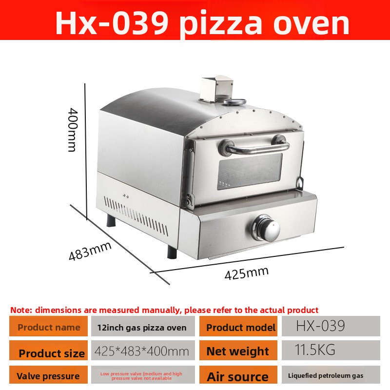 Forno de Pizza a Gás Portátil  - Commercial Kitchen Oven avaliação e preço