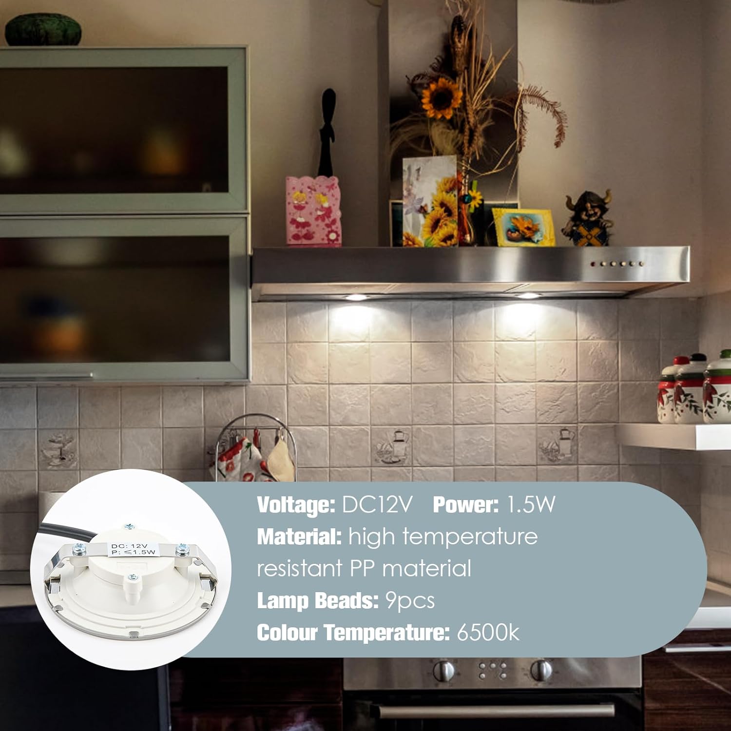 2x Lâmpada LED de Aço Inoxidáv - Commercial Kitchen Hood Installation avaliação e preço