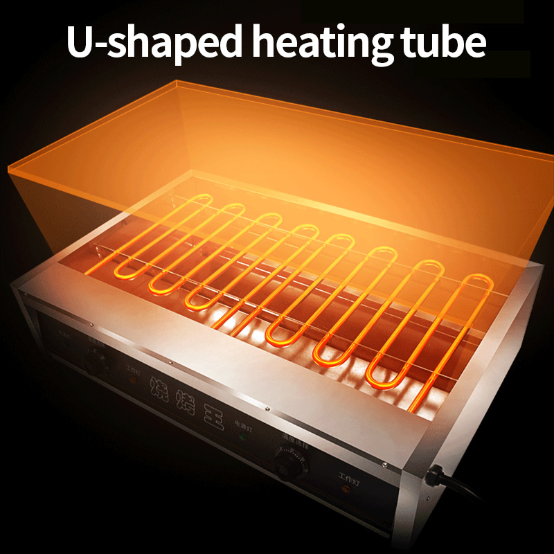 Grelha elétrica sem fumaça par - Commercial Kitchen Oven avaliação e preço