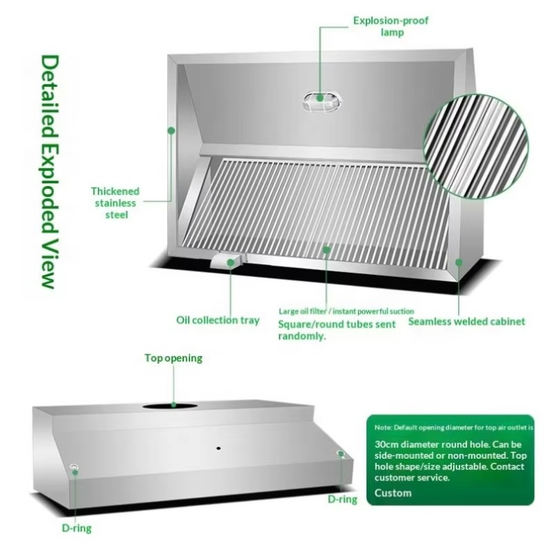 Exaustor Comercial Personalizá - Commercial Exhaust Hood avaliação e preço