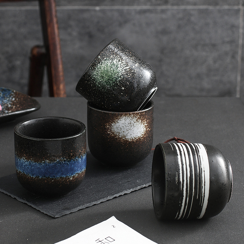 Copos de chá empilháveis retro - Commercial Kitchen Japanese avaliação e preço