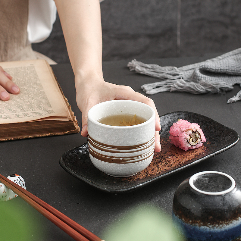 Copos de chá empilháveis retro - Commercial Kitchen Japanese avaliação e preço