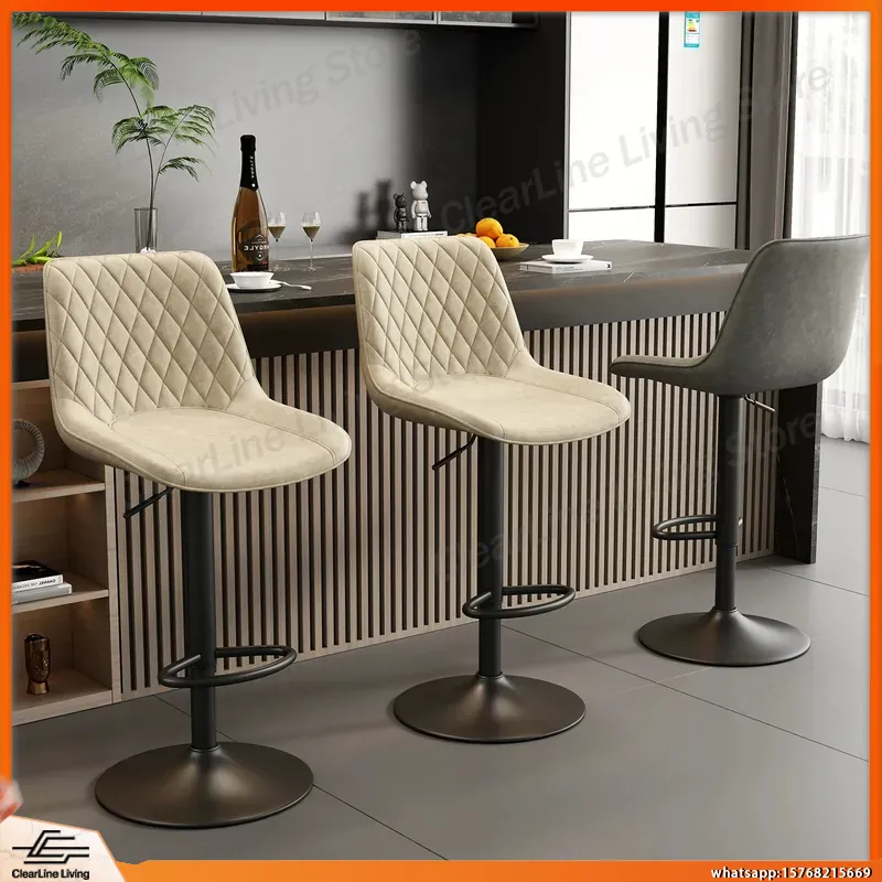 Cadeira de Bar Giratória com A - Commercial Kitchen Light avaliação e preço