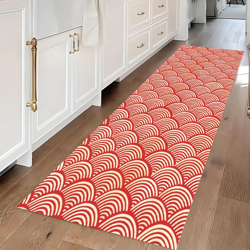 Tapete Antiderrapante Vermelho - Commercial Kitchen Japanese avaliação e preço