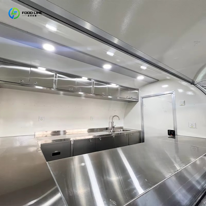 Carrinho de Café Móvel de Aço  - Commercial Kitchen Vendor avaliação e preço