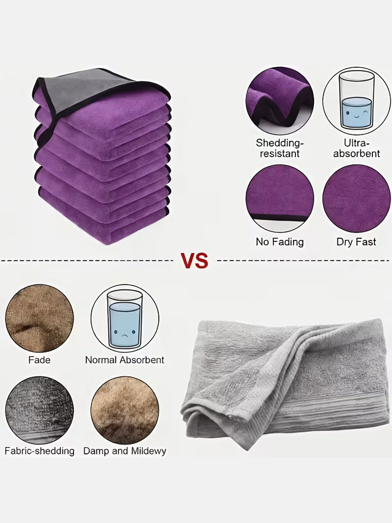 Pacote com 10 Panos de Limpeza - Commercial Kitchen Towels avaliação e preço