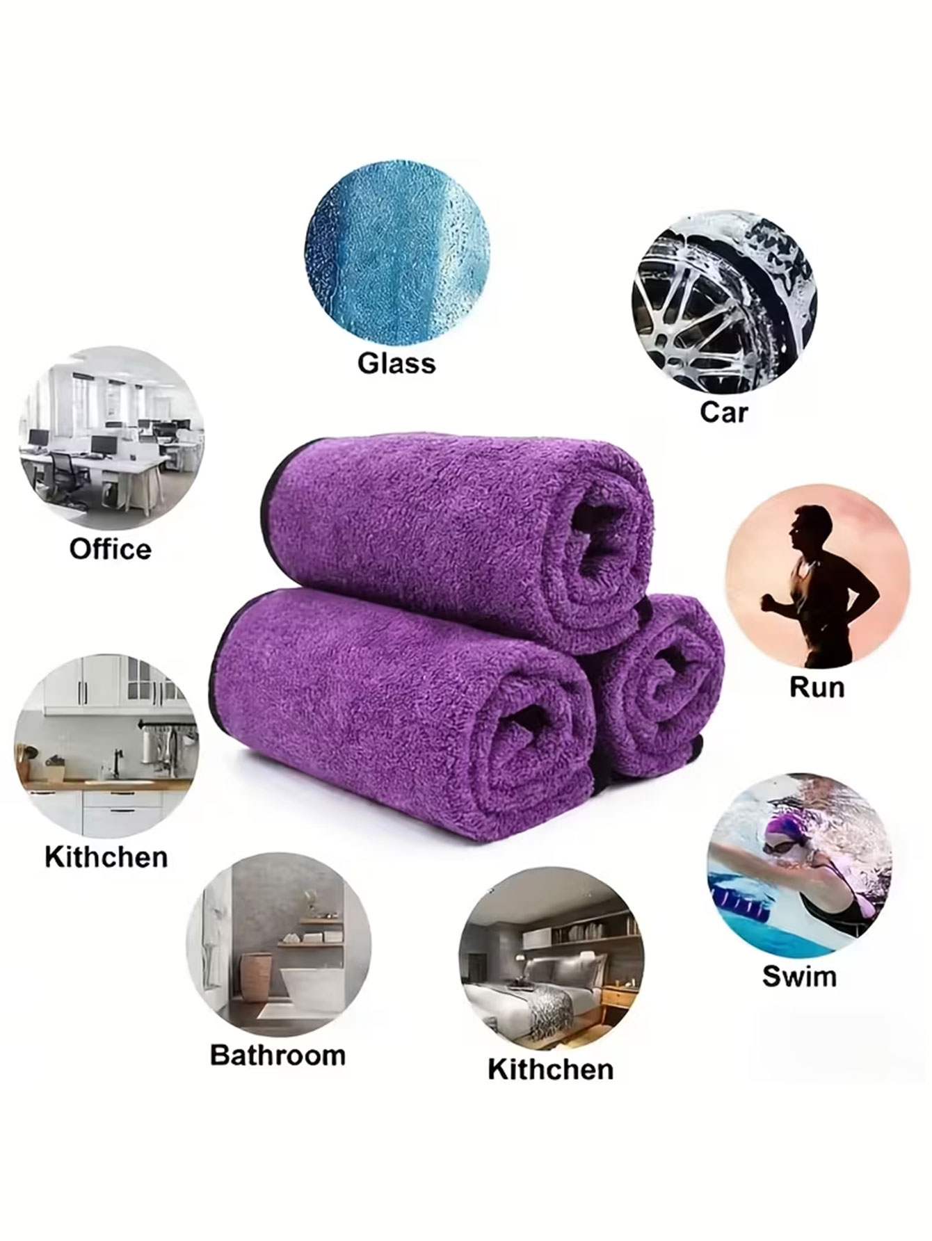 Pacote com 10 Panos de Limpeza - Commercial Kitchen Towels avaliação e preço