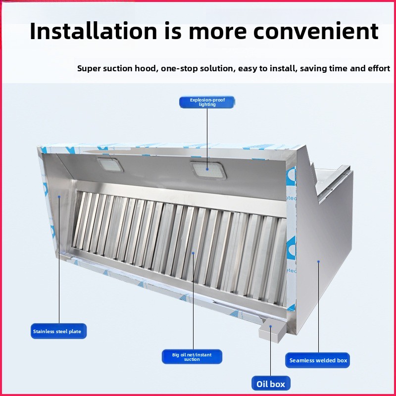 Coifa a Gás Comercial de Aço I - Commercial Kitchen Hood Installation avaliação e preço