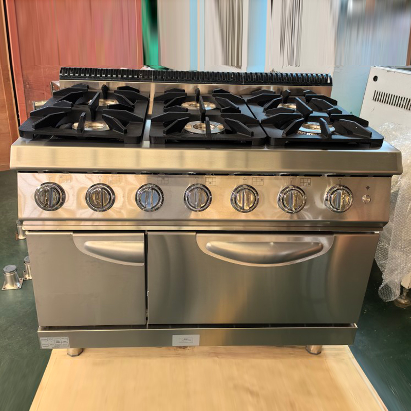 Fogão a Gás Comercial em Aço I - Commercial Kitchen Oven avaliação e preço