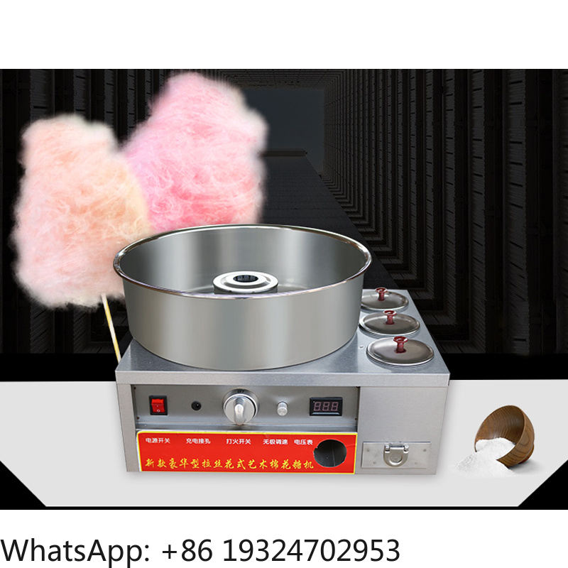 Máquina de Algodão Doce Mini p - Candy Floss Machine Commercial avaliação e preço