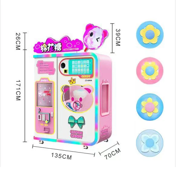 Máquina de venda automática de - Candy Floss Machine Commercial avaliação e preço