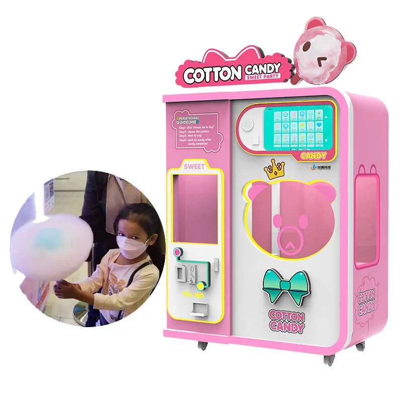 Máquina de venda automática de - Candy Floss Machine Commercial avaliação e preço