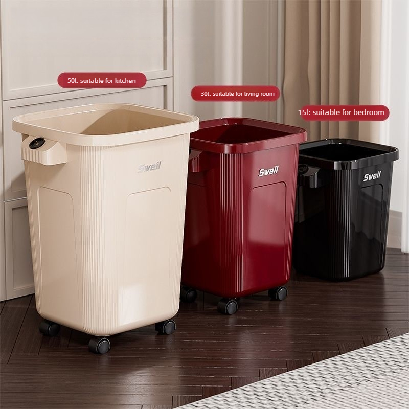 Lixeira Grande com Rodas, Lixe - Commercial Kitchen Garbage Can avaliação e preço