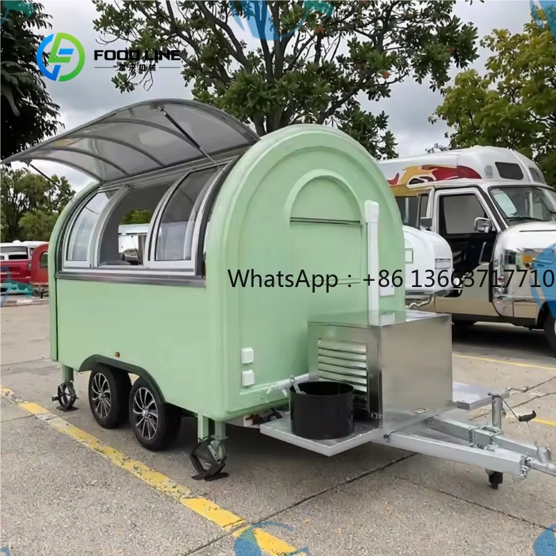 Trailer de Comida Redondo Pers - Commercial Kitchen Windows avaliação e preço