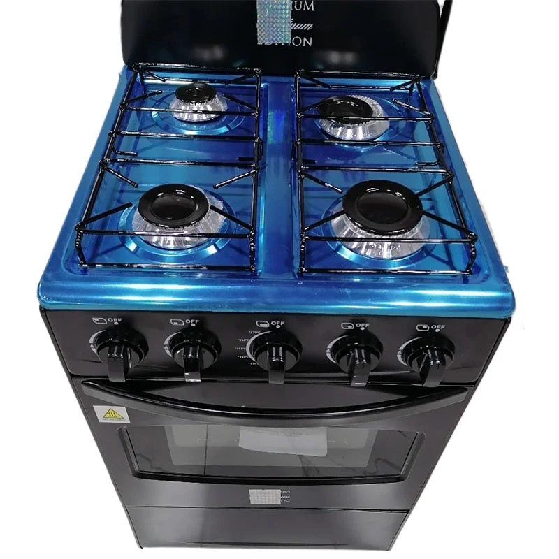 Fogão a Gás Integrado de 4 Que - Commercial Kitchen Oven avaliação e preço