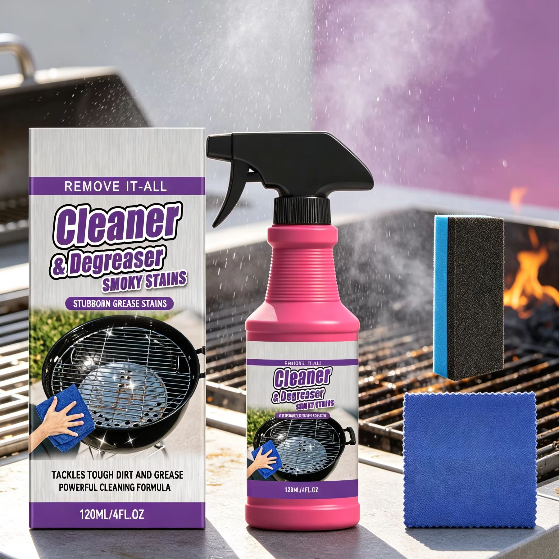Removedor de Gordura e Manchas - Commercial Kitchen Grease Cleaner avaliação e preço