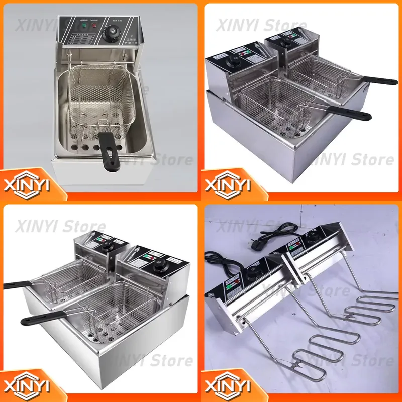 Fritadeira Elétrica de Aço Ino - Commercial Kitchen Parts & Service avaliação e preço