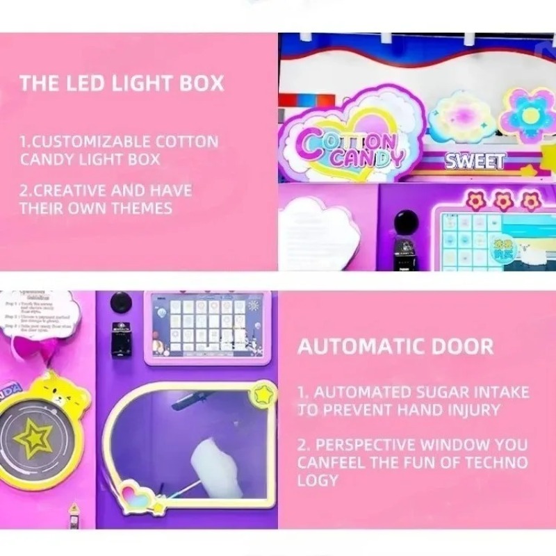 Máquina de Venda Automática de - Candy Floss Machine Commercial avaliação e preço