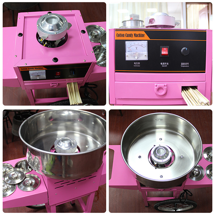 Máquina de algodão doce elétri - Candy Floss Machine Commercial avaliação e preço