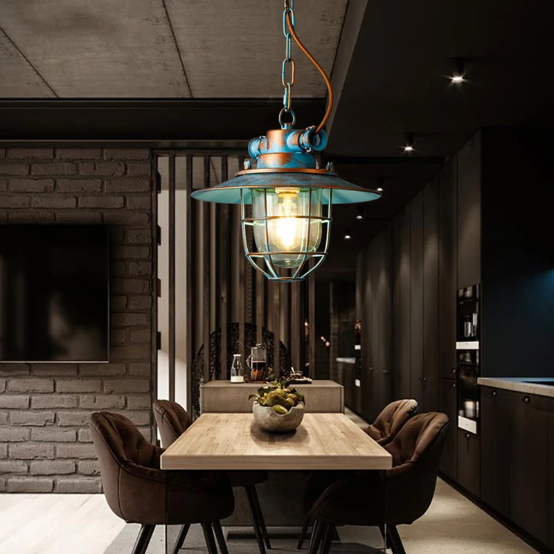 Lustre de vidro vintage loft a - Commercial Kitchen Light avaliação e preço