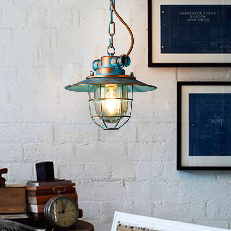 Lustre de vidro vintage loft a - Commercial Kitchen Light avaliação e preço