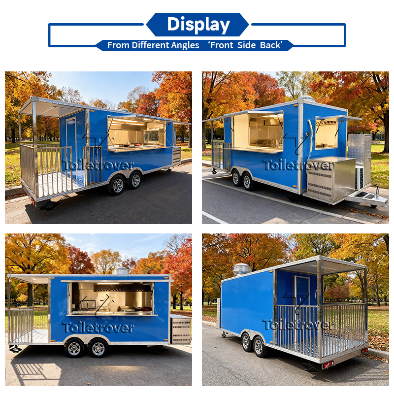 Remorque Food Truck Container  - Commercial Kitchen Windows avaliação e preço