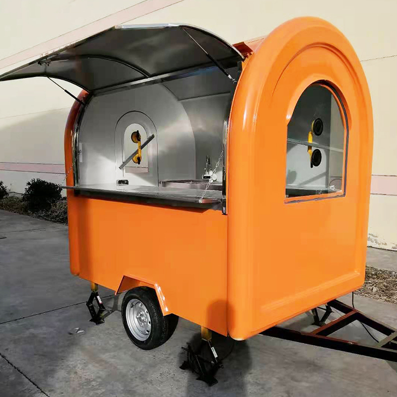 Carrinho de Comida Móvel em Aç - Commercial Kitchen Vendor avaliação e preço