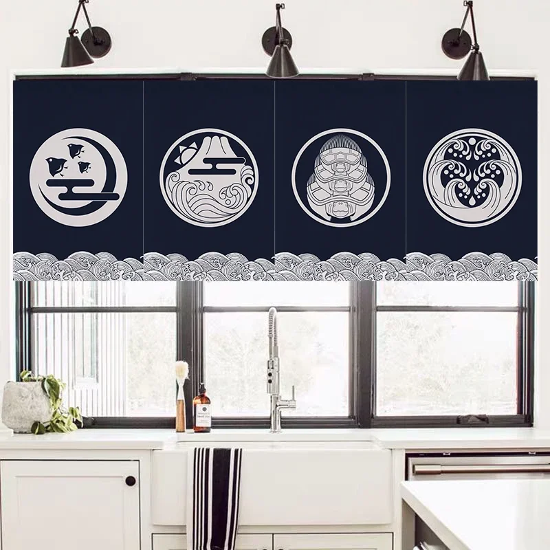 Cortina Pendurada Decorativa J - Commercial Kitchen Japanese avaliação e preço